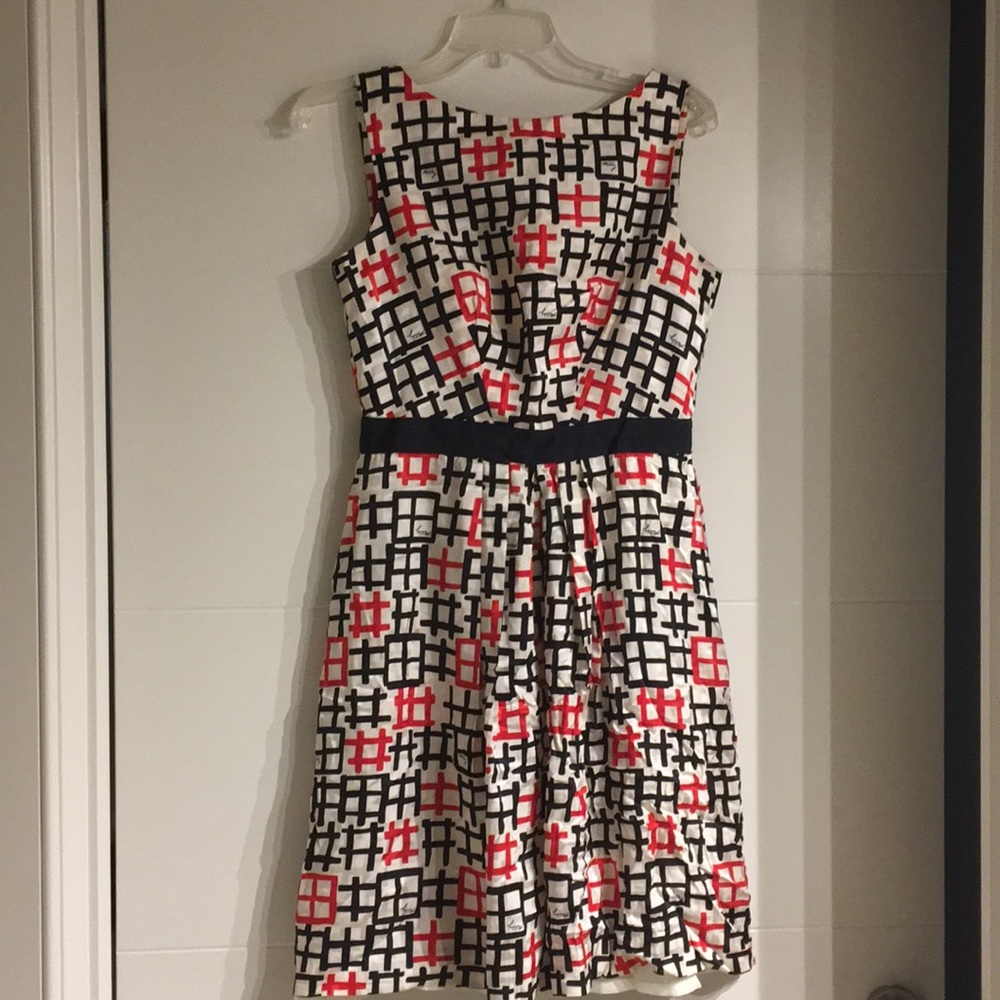 Silk Milly checkered dress